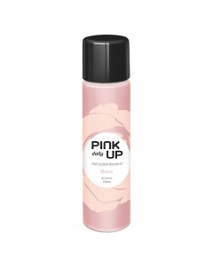 Жидкость для снятия лака DAILY с ацетоном Роза 150 Pink up