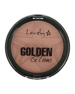 Пудра для лица компактная GOLDEN GLOW Lovely