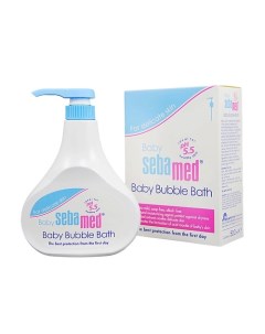 Успокаивающая и увлажняющая детская пена для ванн Baby Bubble Bath 500 0 Sebamed