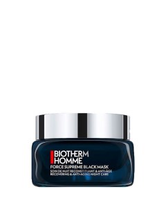 Ночная антивозрастная маска-крем для мужчин Homme Force Supreme Black 50.0 Biotherm