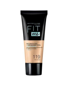 Тональный крем для лица "Fit Me", матирующий, скрывающий поры Maybelline new york