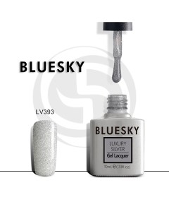 Гель лак Luxury Silver Блестящая феерия Bluesky