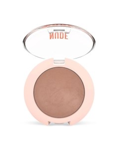 Тени для век NUDE LOOK Matte Baked Eyeshadow Golden rose