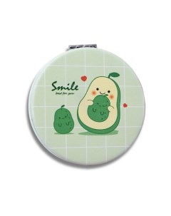 Зеркало складное "Smile avocado three" с увеличением Ilikegift