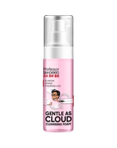 Пенка для умывания лица "GENTLE AS CLOUD CLEANSING FOAM" ультрамягкая с низкомолекулярной гиалуронов Professor skingood