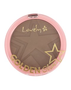 Пудра для лица компактная GOLDEN GLOW NEW EDITION Lovely