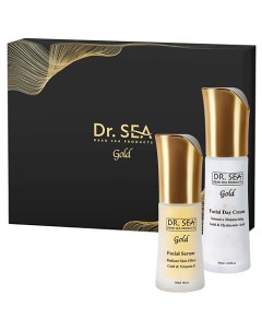 Подарочный набор GOLD «СИЯЮЩАЯ КОЖА» / GIFT GOLD BOX «RADIANT SKIN» Dr. sea