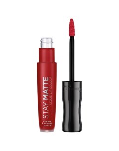 Жидкая матовая губная помада Stay Matte Rimmel