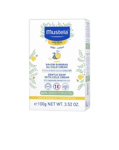 Ухаживающее детское мыло для лица и тела Gentle Soap with Cold Cream 100.0 Mustela