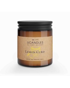 Свеча Lemon Curd Chez Maman VASO 200.0 Ucandles