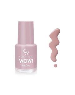 Лак для ногтей WOW Nail Color Golden rose