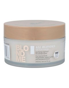 Маска детокс для всех типов волос блонд BLONDES DETOX MASK 200.0 Blond me