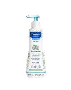 Увлажняющий лосьон для тела с авокадо Hydra Bebe 300 0 Mustela