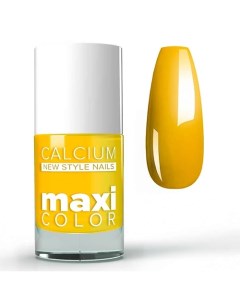 Лак для ногтей с кальцием MAXI COLOR Dia d`oro