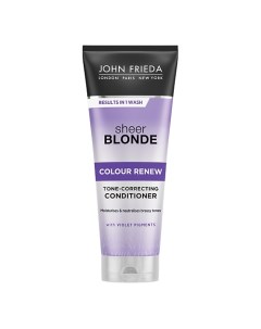 Кондиционер для восстановления и поддержания оттенка осветленных волос Sheer Blonde John frieda