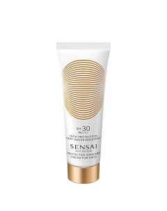 Водостойкий солцезащитный крем для лица Silky Bronze Protective Cream SPF50 50 0 Sensai