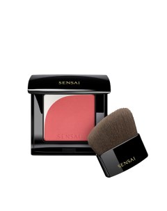 Компактные шелковые румяна с эффектом сияния Blooming Blush Sensai