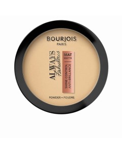 Компактная пудра Always Fabulous Shine Control Bourjois