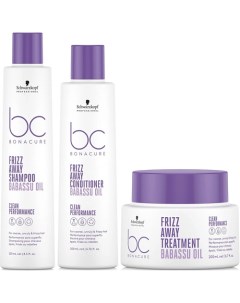 Набор средств для волос Frizz Away Trio Bonacure