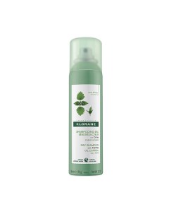 Сухой шампунь с экстрактом Крапивы для жирных волос Dry Shampoo Klorane