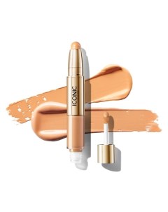 Консилер осветляющий Radiant Concealer and Brightening Duo Iconic london