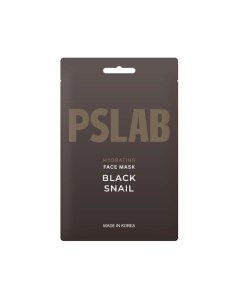 Питательная тканевая маска для лица Black Snail Ps.lab