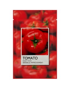 Маска для лица тканевая с экстрактом томата Tomato Sheet Mask Tenzero