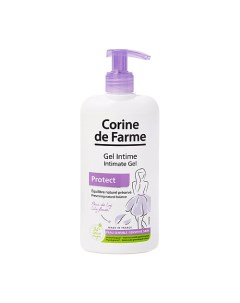 Гель для душа для интимной гигиены с пребиотиками Intimate gel Protect Corine de farme