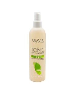 Тоник для очищения и увлажнения кожи Spa Manicure Tonic Mint & Camomile Aravia professional