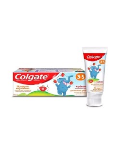 Зубная паста Детская КЛУБНИКА с фтором 3-5лет 60.0 Colgate