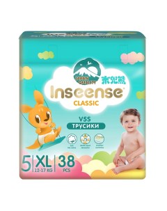 Трусики-подгузники Classic V5S размер XL 12-17 кг 38.0 Inseense