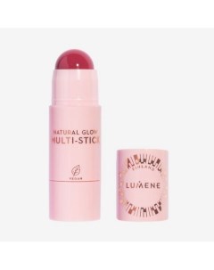 Сияющие румяна, помада и тени 3-в-1 atural Glow Multi-stick Lumene