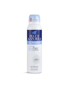 Дезодорант-спрей антиперспирант "Классический" Classico Deo Spray Felce azzurra