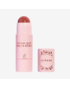 Сияющие румяна, помада и тени 3-в-1 atural Glow Multi-stick Lumene