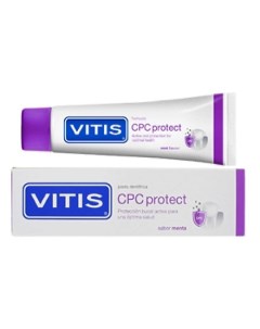 Зубная паста VITIS CPC Protect, с цетилпиридиния хлоридом 0,14% и фтором 100 Dentaid