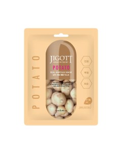 Тканевая маска для лица картофель POTATO Real Ampoule Mask Jigott