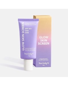 Увлажняющий солнцезащитный крем для лица SPF 50+ Collagen&passion fruit 60.0 Beaucandy