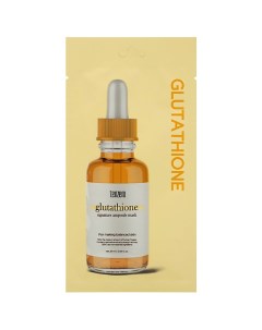 Маска для лица тканевая омолаживающая с аминокислотами Glutathione Ampoule Mask Tenzero