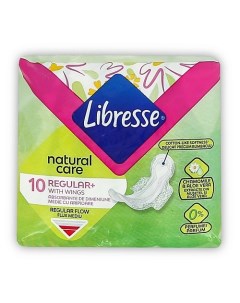 Прокладки Natural Care Regular 10.0 Libresse