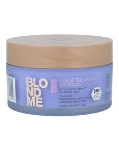 Маска для волос нейтрализующая Cool Blondes Neutralizing Mask 200.0 Blond me