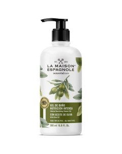 Гель для душа питательный Олива Sensorialcare Intense Nourishing Shower Gel La maison espagnole