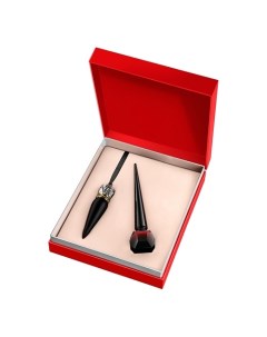 Подарочный набор: матовая помада для губ и лак для ногтей Rouge Louboutin Christian louboutin beauty