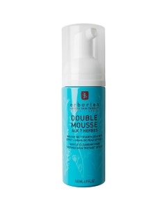 Очищающая пенка для лица 7 трав Double Mousse 7 Herbs Erborian