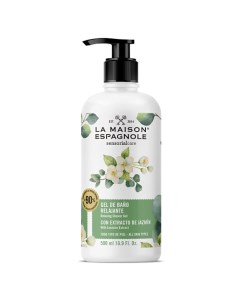 Гель для душа расслабляющий Жасмин Sensorialcare Relaxing Shower Gel La maison espagnole