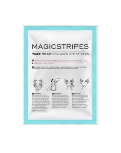 Коллагеновые патчи для кожи вокруг глаз Wake Me Up Magicstripes