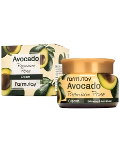 Крем для лица антивозрастной с авокадо Avocado Premium Pore Cream Farmstay