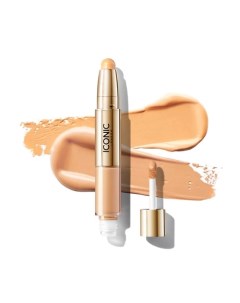 Консилер осветляющий Radiant Concealer and Brightening Duo Iconic london