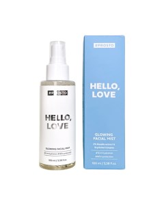 Спрей-мист Hello, Love для сияния и мгновенного увлажнения 100.0 Prosto cosmetics