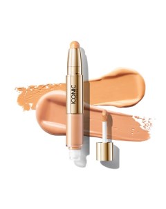 Консилер осветляющий Radiant Concealer and Brightening Duo Iconic london