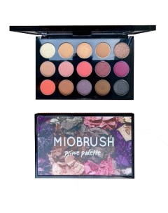 Палетка теней для макияжа век Prime Palette Miobrush